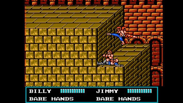 Double Dragon III - The Sacred Stones 2 players co-op [NES]|