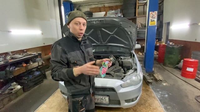MITSUBISHI LANCER 10  ASX - ЗАМЕНА ПОРШНЕЙ