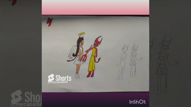 Анимация. История. Минифильм.Полуангел-полудемон.