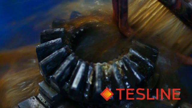 ТВЧ закалка конической шестерни D100мм