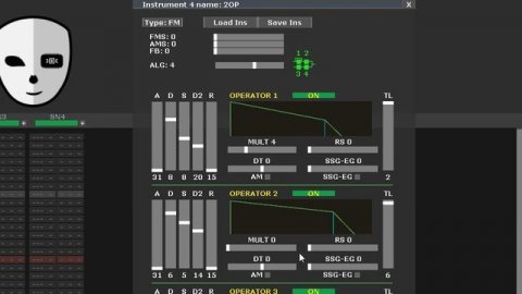 DefleMask Instrument Tutorial - Sega Genesis / Megadrive FM Sound (part 1 of 3)
