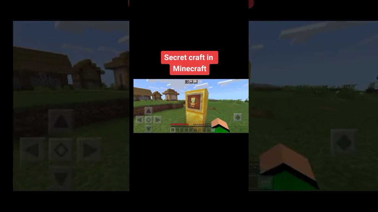 Секретные крафты в Minecraft #Shorts