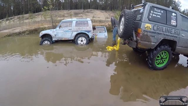 Подготовленные внедорожники против стандартных Nissan Нива Suzuki Уаз Mercedes Mitsubishi Toyota
