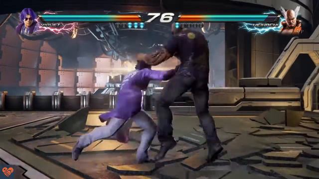 Tekken 7 : Violet vs Heihachi