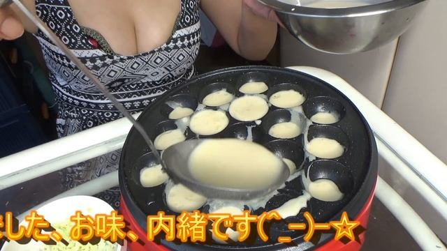 How to make Japanese food Takoyaki(Continuation)