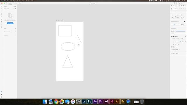 How to use Adobe XD Interface | Tutorial for beginners