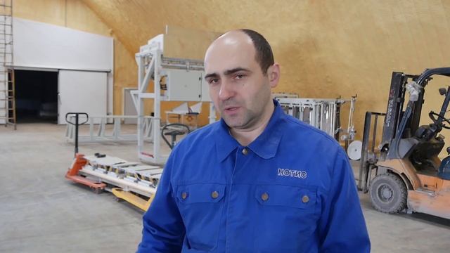 Кореновск. Строительство ангара завершено.