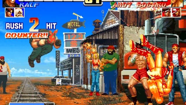 1996 60fps The King of Fighters 96 Asia Chin Ralf Kim ALL