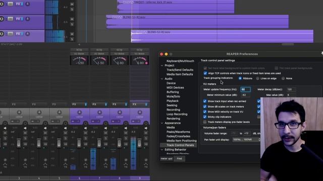 Make your REAPER meters look SMOOTH