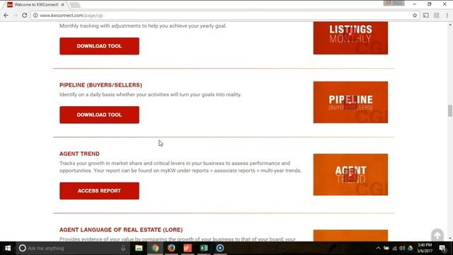 myKW Tip - Download CGI Local Expert Marketing Pieces