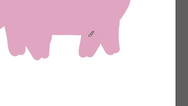 Рисуем свинку детям часть 18