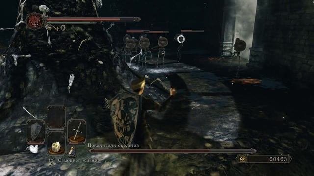 Dark Souls 2 - #9. Роща охотника + босс - Повелители скелетов.