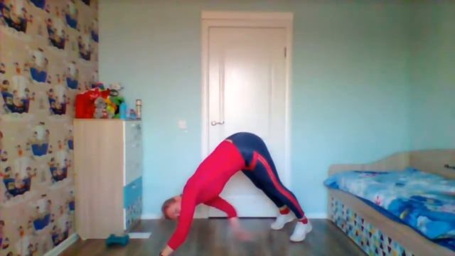 Мощная тренировка ДОМА на рукиплечиспину!