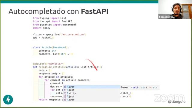 The Data Pub Noviembre: Haz un servicio de ML fácilmente con FastAPI