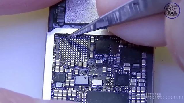 iPhone 7 Plus audio ic fail перекатка аудиокодека - нет звука