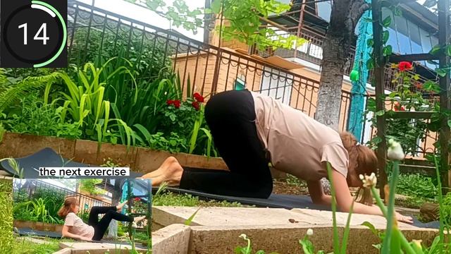 WORK ON THE UPPER BODY  AND WAISTPILATES