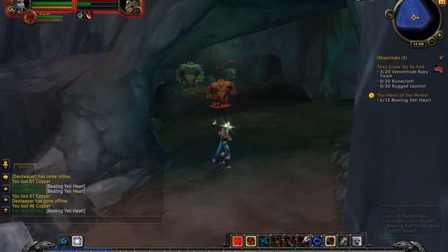 The Heart Of The Matter WOW quest throwplay