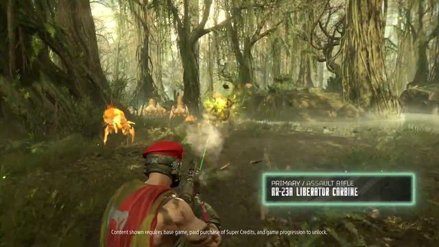 В Helldivers 2 добавили новый бп с тематикой джунглей — называется «Коммандос Гадюка»
