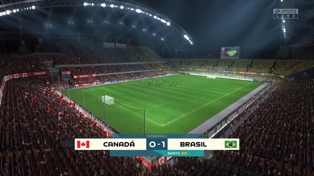 FIFA 23 DLC COPA DO MUNDO FEMININA QUARTA DE FINAL BRASIL vs CANADA NO PS5!
