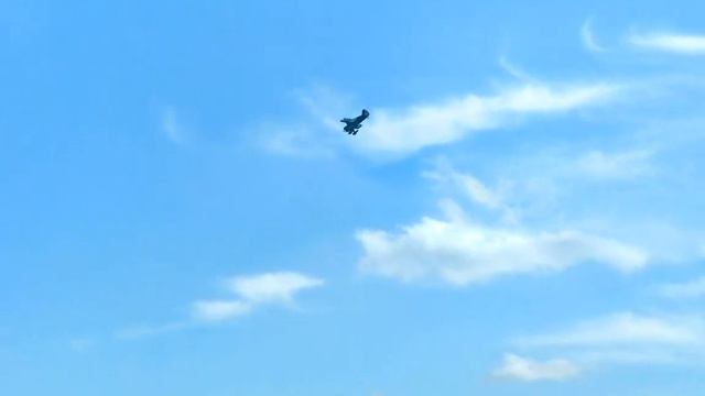 Штопор. Посадка в ангар.