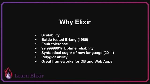 Learn Elixir: The Future of Elixir