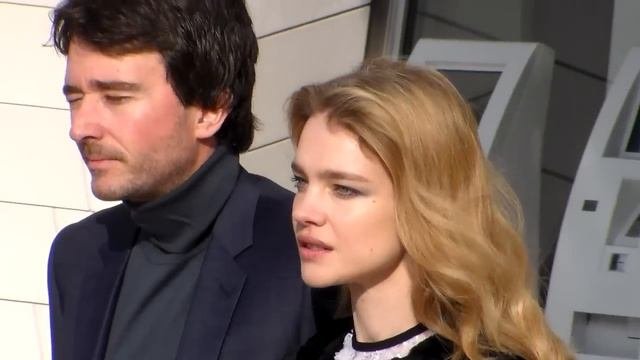 Natalia VODIANOVA  Antoine ARNAULT  Paris 11 march 2015 Fashion Week show Vuitton