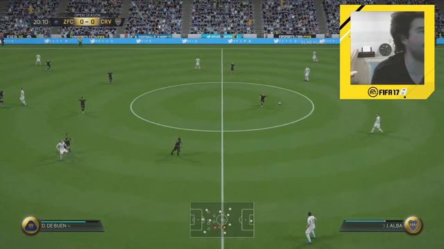 Jugando el DEMO FIFA 17 EN VIVO !!!!!