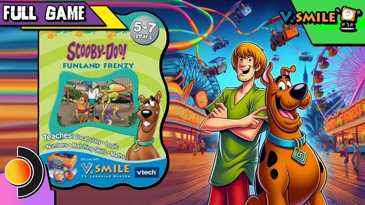 [V.Smile] Scooby-Doo! Funland Frenzy | Steam Deck OLED | Full Game