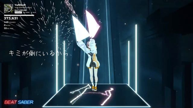 【BeatSaber】YuNiSoN / YuNi【低スペックPCとOculus Quest 2だけでトラッキング】