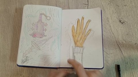 как рисовать руку