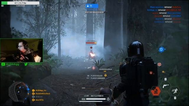 95 Killstreak w THE MANDALORIAN Han Solo on Endor  Galactic Assault  Star Wars Battlefront 2 P