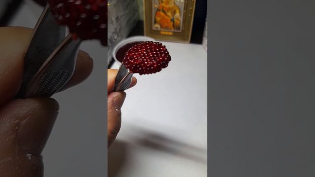 Делюсь маленьким, но всё-таки результатом! Будущие серьги.