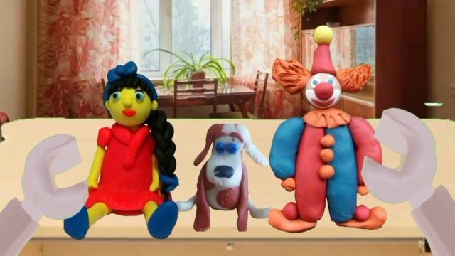 Я леплю из пластилина...