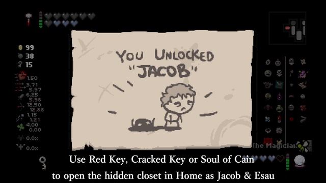 Unlocking Tainted Jacob (The Binding of Isaac Repentance)