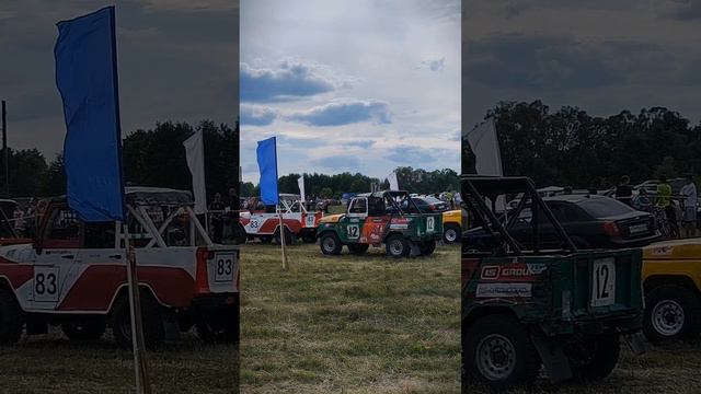 С автокросса в Княжое