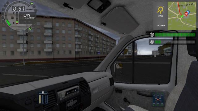 93) City Car Driving 1.518 км Восточная - Архитектурная 3.215 км Гоголя - Спортивная