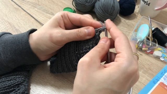 Тренд Кардиган с V образным вырезом спицами. 1 часть #кардиганспицами