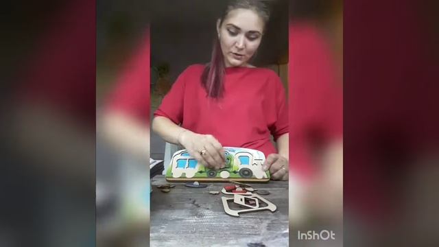 Смайл Декор .Деревянные развивашки