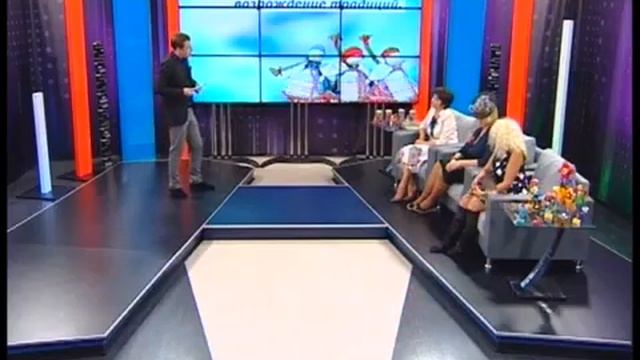 Лилия Калюжная в ток- шоу "Ремесленники: возрождение традиций" - 7 августа 2017 г.