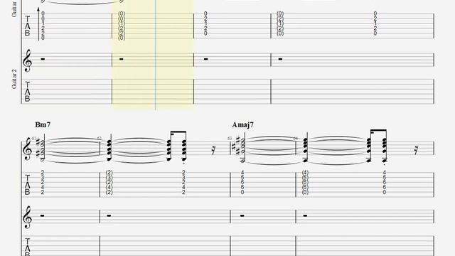 Giles, Giles, & Fripp - Plastic Pennies (1968) Guitar tab