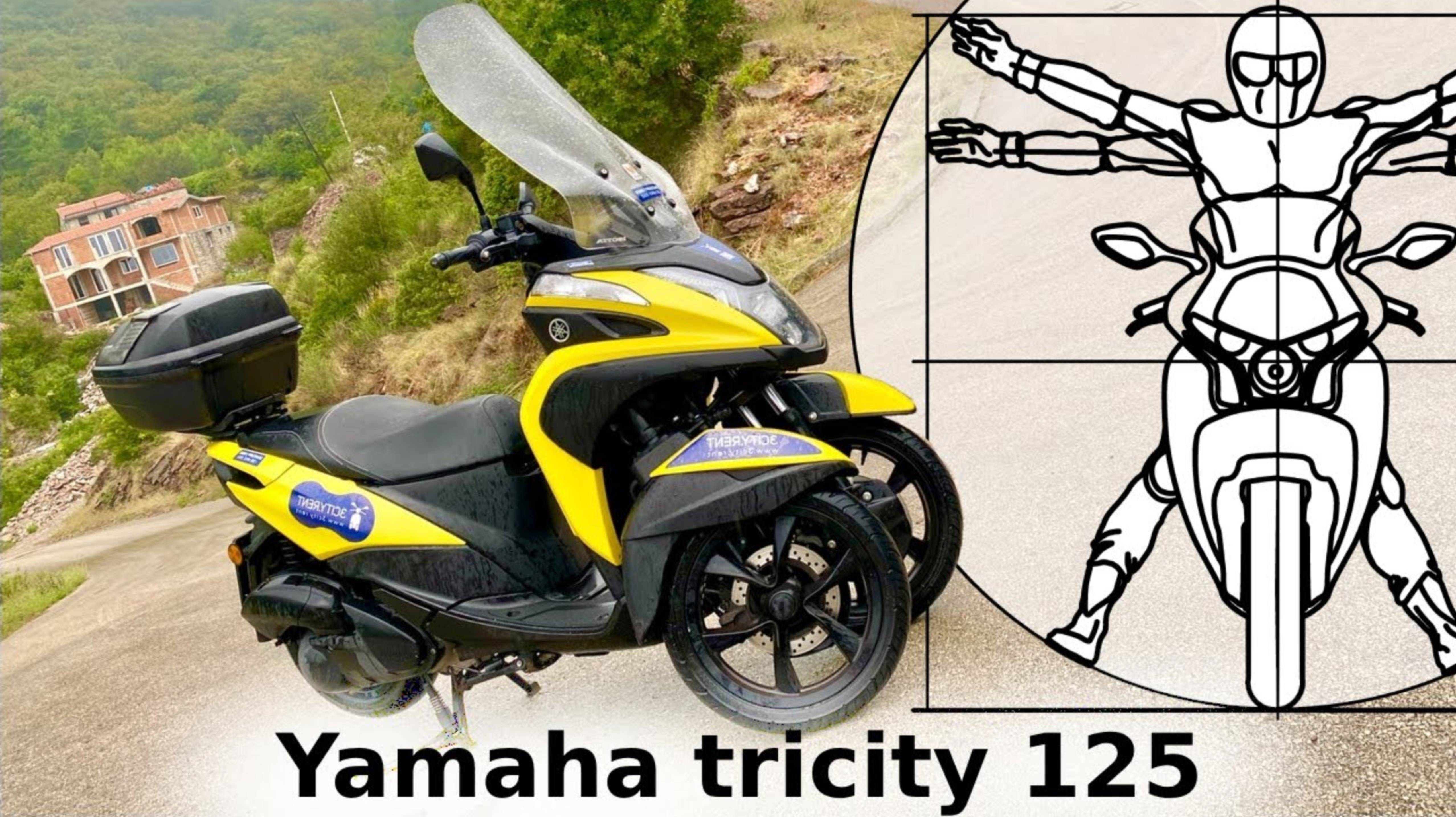 Yamaha Tricity 125: Самый бюджетный трайк в обзоре Федотова и не только