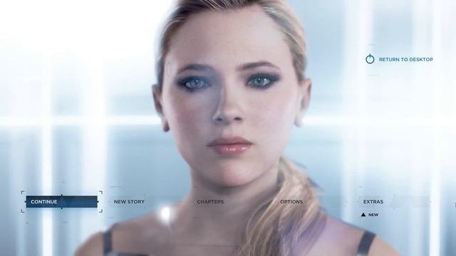 fullHD DETROIT: BECOME HUMAN① - Chloe speaks to you for 30 mins  PC