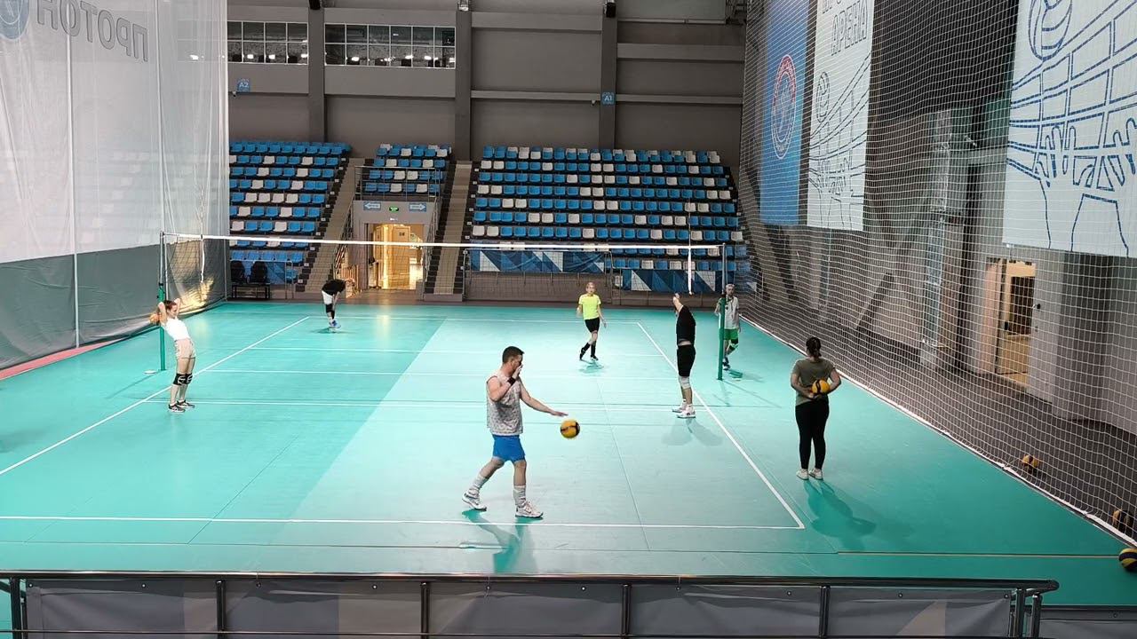 Тренировка по волейболу 13.07.24