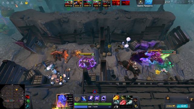 World of Dota  - Anti-mage унив. ловкач. Билд через радиансы в деле. Не повторяйте этого.