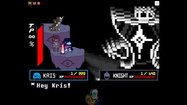 DELTARUNE: Chapter 7 True Ending Vs Knight  Deltarune Fangame Morpheus06 Take