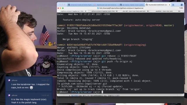 Live Coding at Work #42 (Vanilla DevOps): Testing Auto-Deploy (Git, Digital Ocean, DNS)