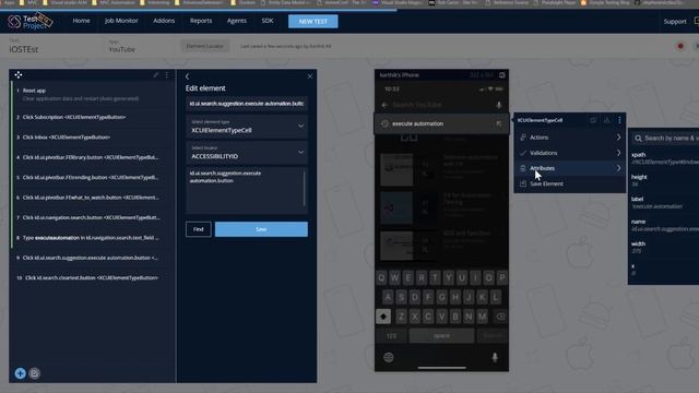 Working with test data parameterization with TestProject for mobile automation testing
