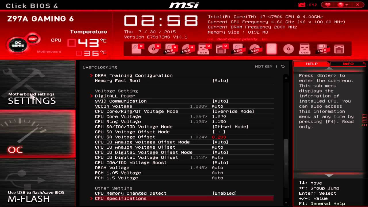 MSI Z97A Gaming6