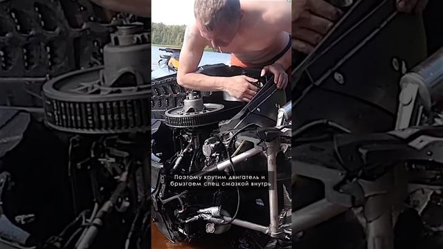 Что делать если утопил снегоход. Инструкция.