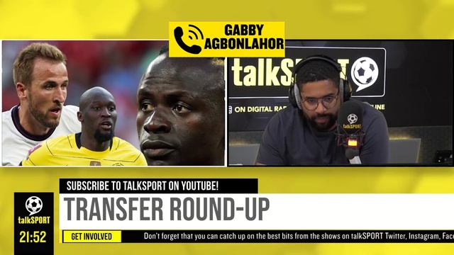 Gabby Agbonlahor talks Kane, Lukaku & Mane in his transfer round up!